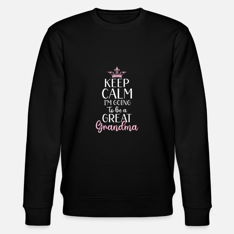 Cadeaux arrière-grand-mère - Sweat bio CHANGER Stanley/Stella Unisexe - noir