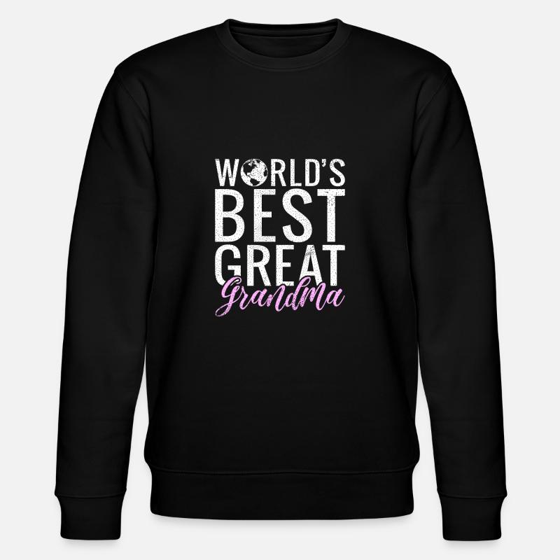 Cadeaux arrière-grand-mère - Sweat bio CHANGER Stanley/Stella Unisexe - noir