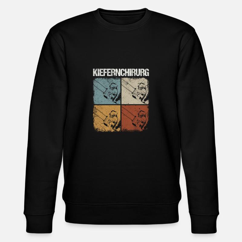 Kiefernchirurg - Stanley/Stella Unisex Bio-Sweatshirt CHANGER  - Schwarz