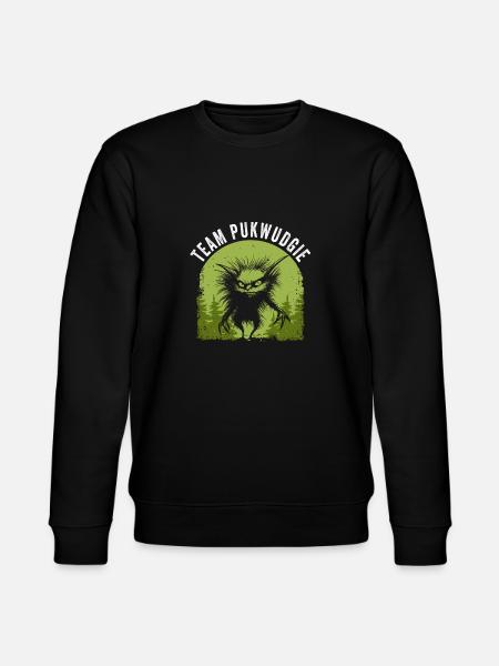 Pukwudgie Cryptid Folklore Myths - Stanley/Stella CHANGER Unisex Organic Sweatshirt - black