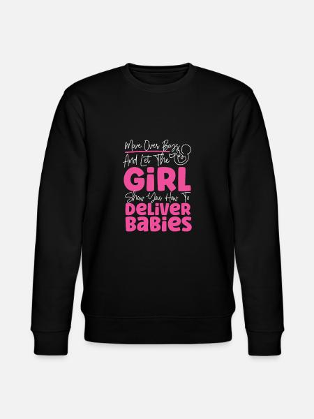 LD Labour And Delivery Nurse - Stanley/Stella CHANGER Unisex Organic Sweatshirt - black