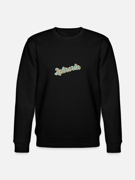 Schule Abschluss-Geschenk Lehrerin - Stanley/Stella Unisex Bio-Sweatshirt CHANGER  - Schwarz