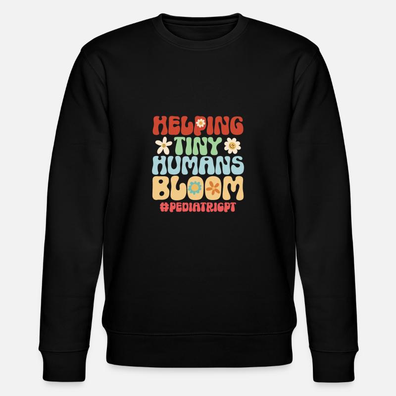 Physiotherapy Pediatric Physiotherapist - Stanley/Stella CHANGER Unisex Organic Sweatshirt - black