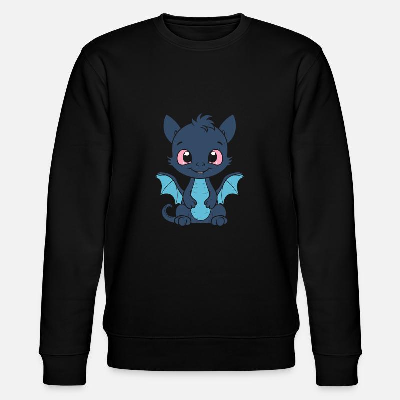 Bébé dragon - Sweat bio CHANGER Stanley/Stella Unisexe - noir