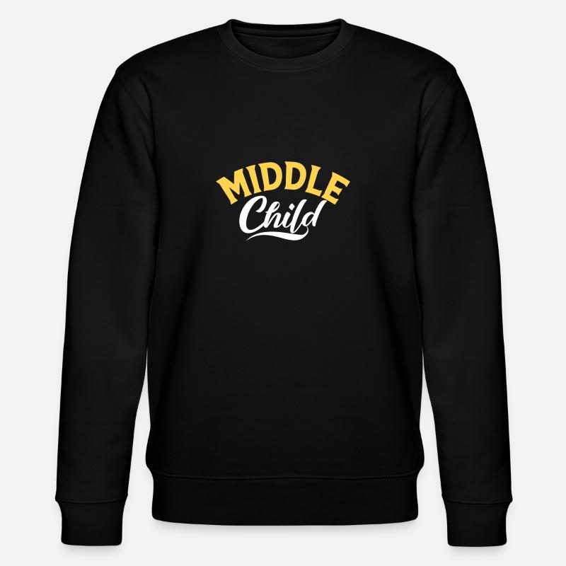 Cadeaux d’enfant du milieu - Sweat bio CHANGER Stanley/Stella Unisexe - noir