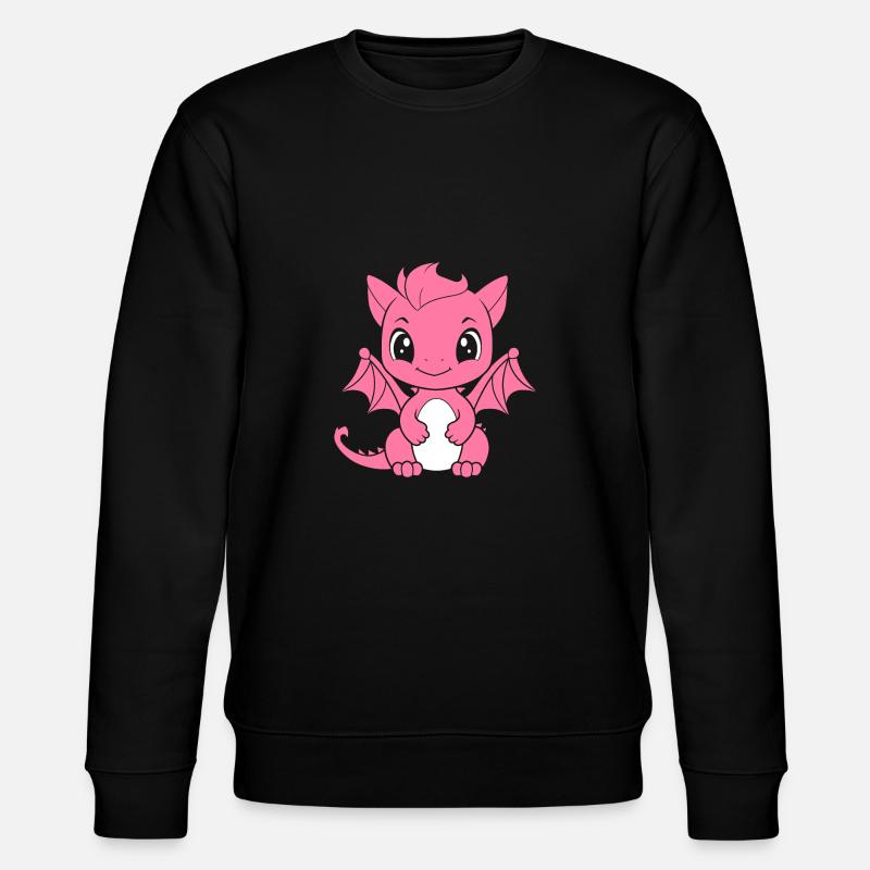 Bébé dragon - Sweat bio CHANGER Stanley/Stella Unisexe - noir