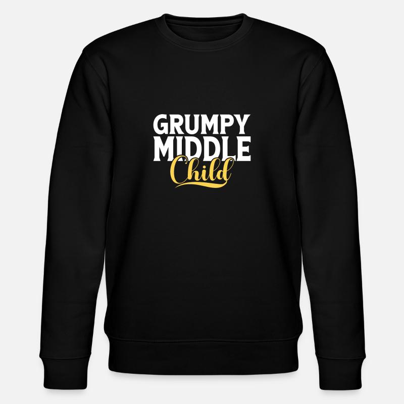 Cadeaux d’enfant du milieu - Sweat bio CHANGER Stanley/Stella Unisexe - noir