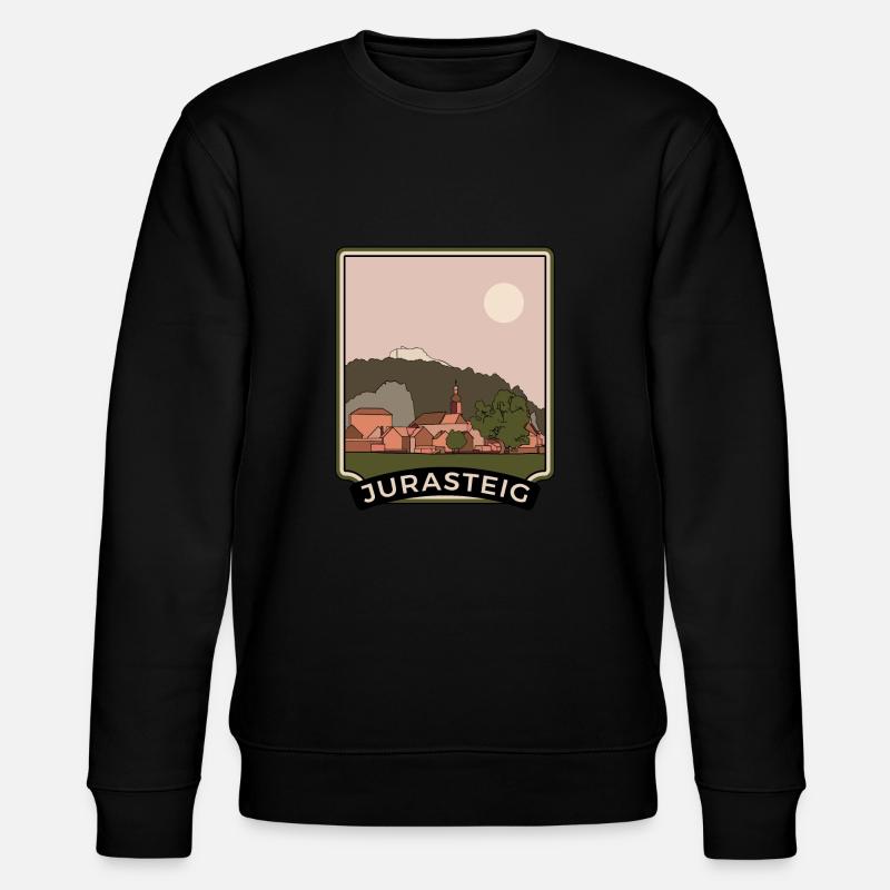 Jurasteig - Stanley/Stella Unisex Bio-Sweatshirt CHANGER - Schwarz