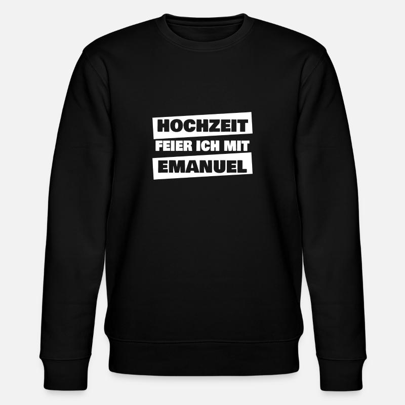 Cadeau pour Emanuel - Sweat bio CHANGER Stanley/Stella Unisexe - noir