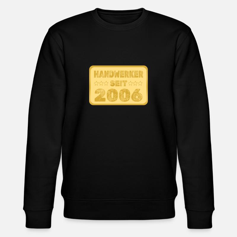 since 2006 - Stanley/Stella CHANGER Unisex Organic Sweatshirt - black