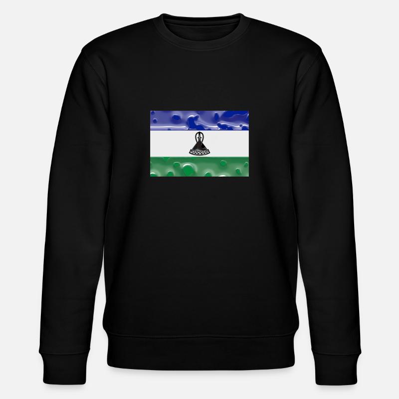 Lesotho Lesotho - Stanley/Stella Unisex Bio-Sweatshirt CHANGER - Schwarz