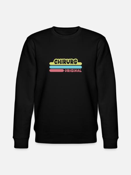 First name Surgeon - Stanley/Stella CHANGER Unisex Organic Sweatshirt - black