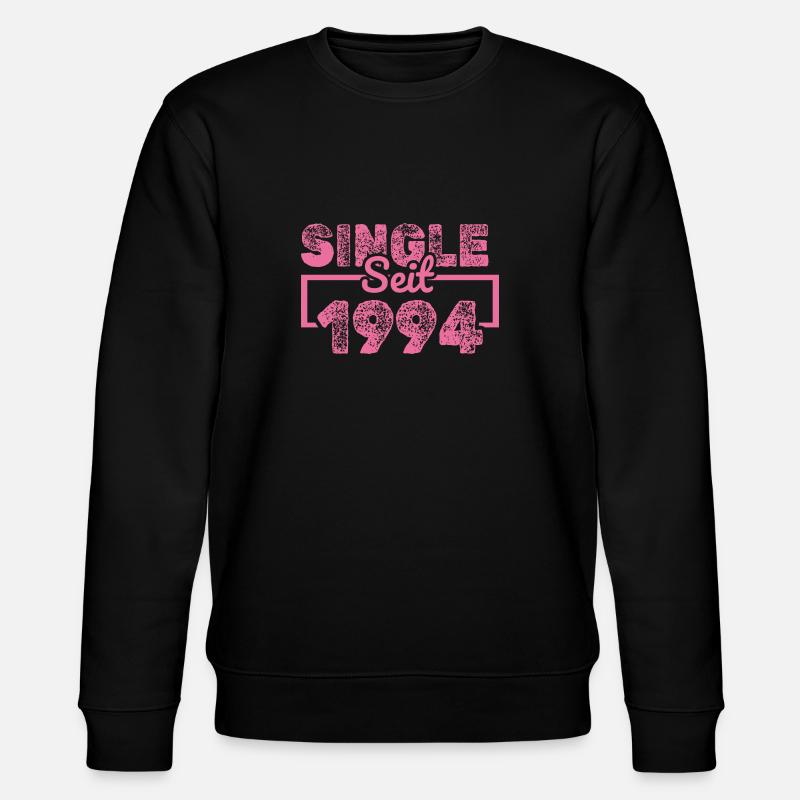 Single 1994 - Stanley/Stella Unisex Bio-Sweatshirt CHANGER  - Schwarz