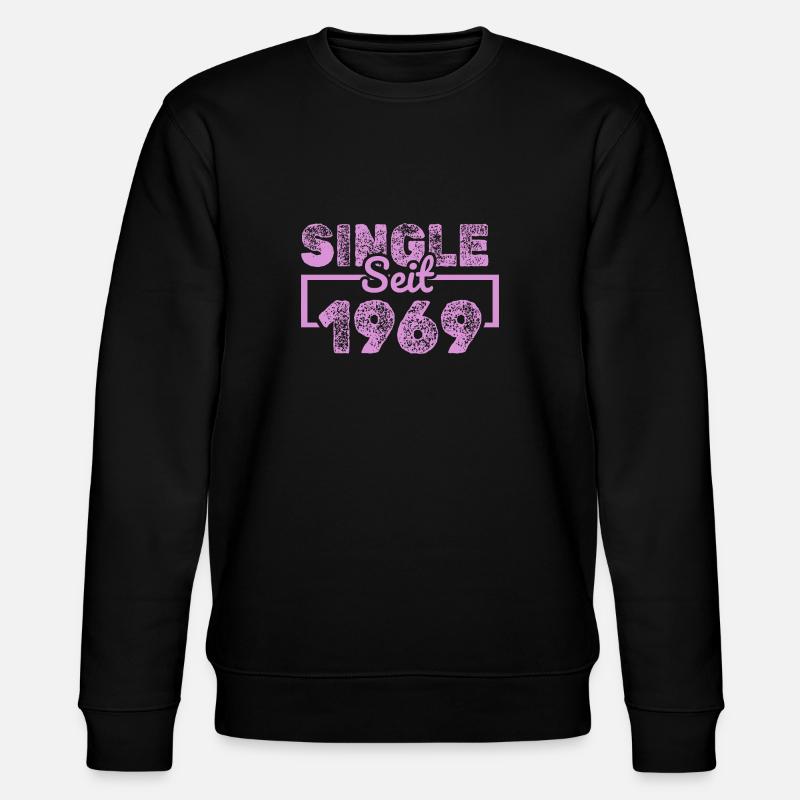 1969 1969 - Stanley/Stella CHANGER Unisex Organic Sweatshirt - black
