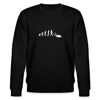 Evolution Plongée Plongée Idée Cadeau Garçons - Sweat bio CHANGER Stanley/Stella Unisexe - noir - Devant - Nik (191cm) & Marisol (170cm)