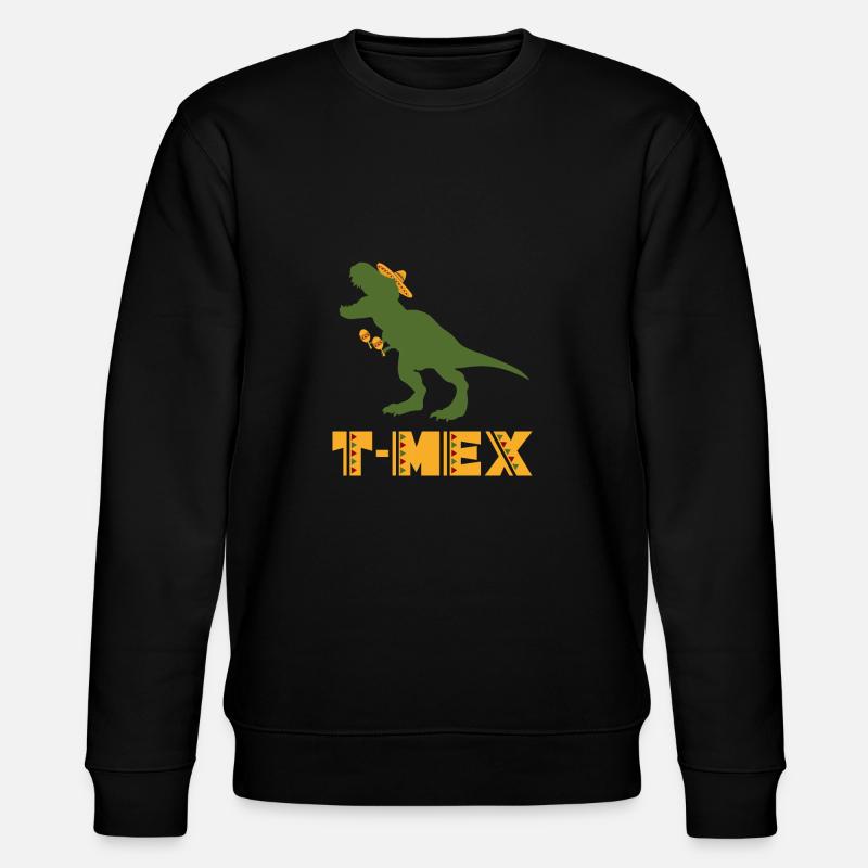 dinosaure - Sweat bio CHANGER Stanley/Stella Unisexe - noir