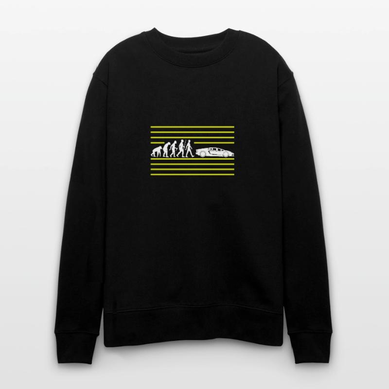 EVOLUTION VOM AFFE ZUM AUTO Stanley/Stella Unisex Bio-Sweatshirt CHANGER 