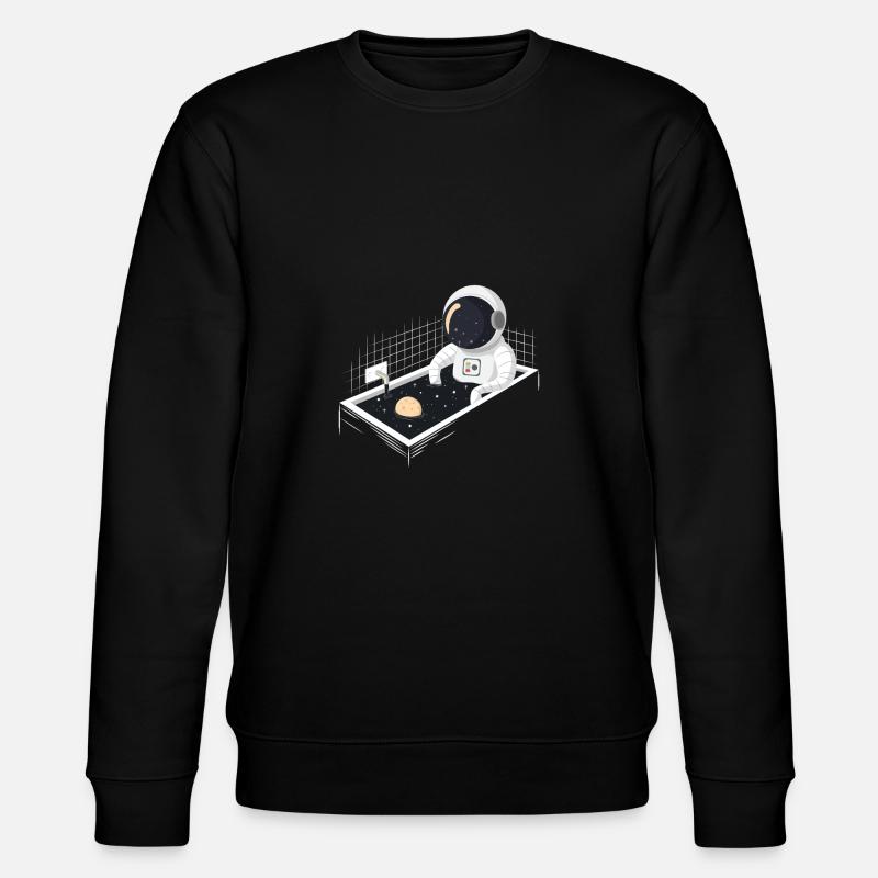 L’astronaute dans la baignoire - Sweat bio CHANGER Stanley/Stella Unisexe - noir