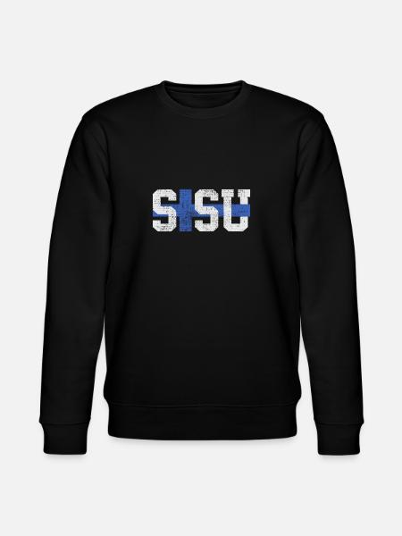 Sisu Finland Finsk Finsk - Stanley/Stella økologisk unisex-sweatshirt CHANGER  - sort