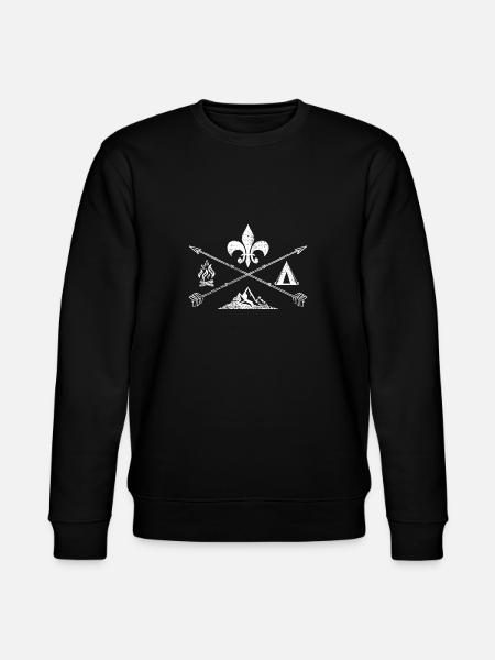 Scouting - Stanley/Stella CHANGER Unisex Organic Sweatshirt - black