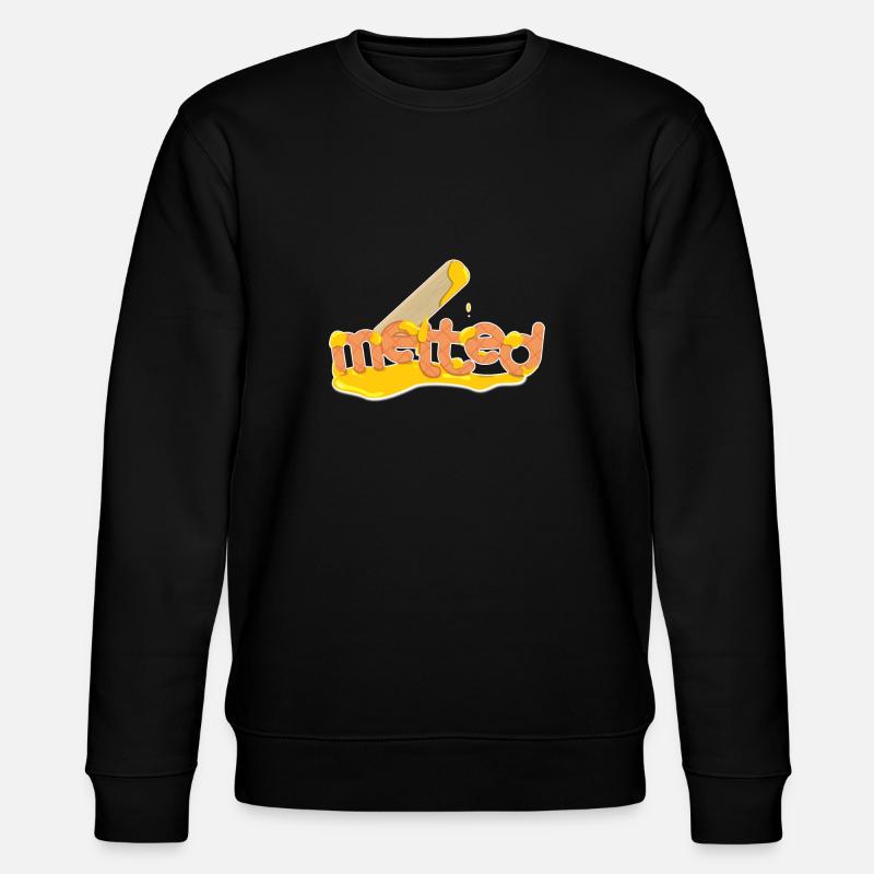 2-Schmelz-Eiscreme - Stanley/Stella Unisex Bio-Sweatshirt CHANGER  - Schwarz
