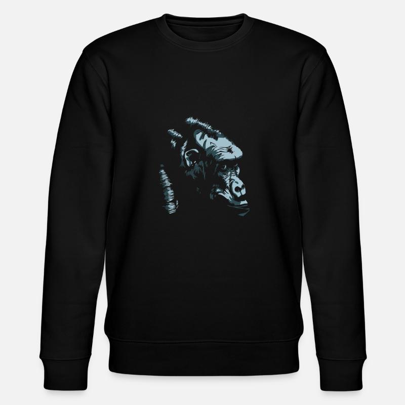 Gorille - Sweat bio CHANGER Stanley/Stella Unisexe - noir