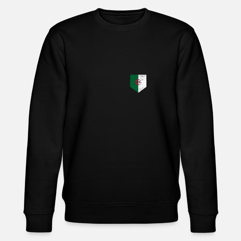 Algérie Drapeau - Sweat bio CHANGER Stanley/Stella Unisexe - noir