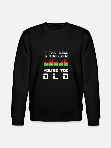Musik-Musiker - Stanley/Stella Unisex Bio-Sweatshirt CHANGER  - Schwarz