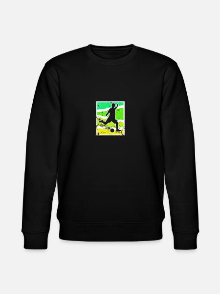 Fußball - Stanley/Stella Unisex Bio-Sweatshirt CHANGER  - Schwarz