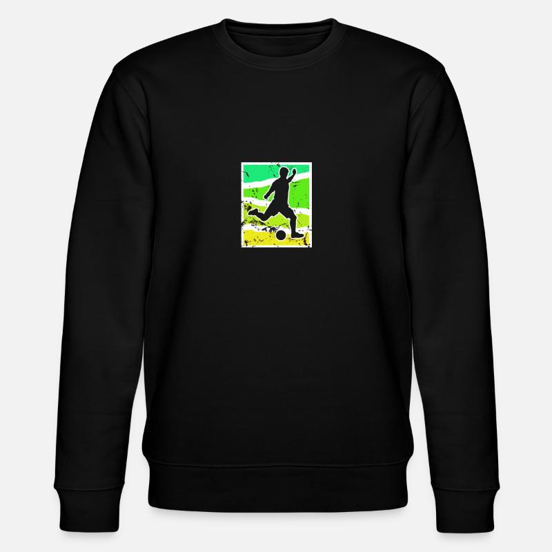 Fußball - Stanley/Stella Unisex Bio-Sweatshirt CHANGER  - Schwarz