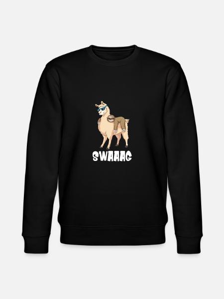 Swag Funny gift - Stanley/Stella CHANGER Unisex Organic Sweatshirt - black