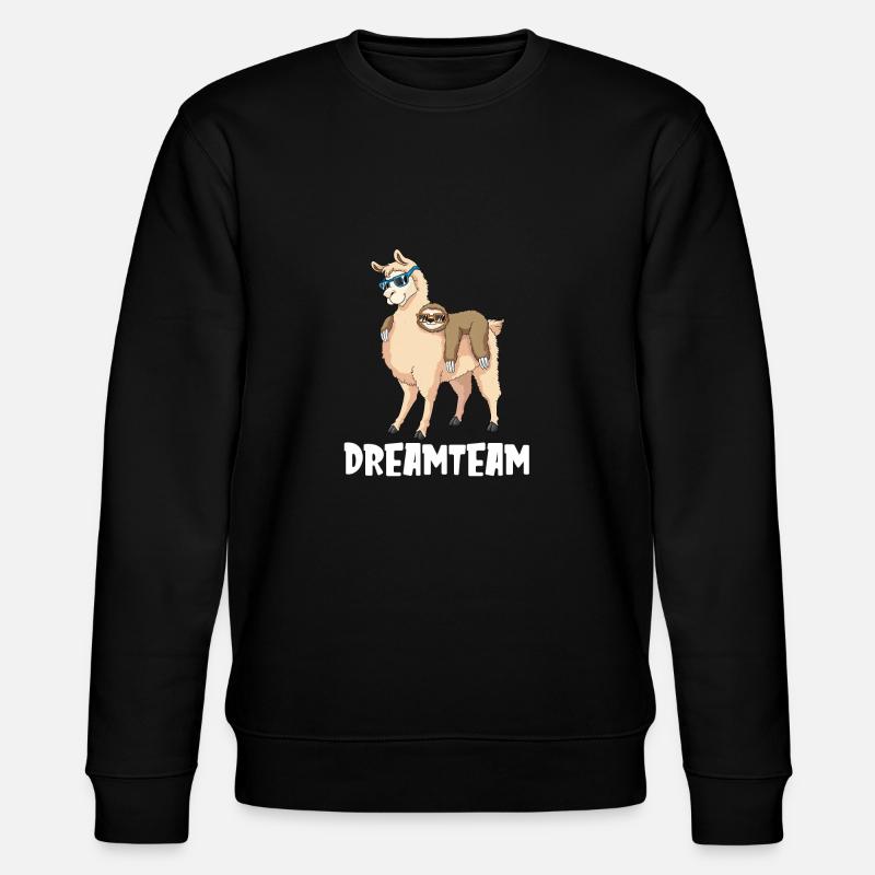 Dreamteam Funny Gift - Sweat bio CHANGER Stanley/Stella Unisexe - noir