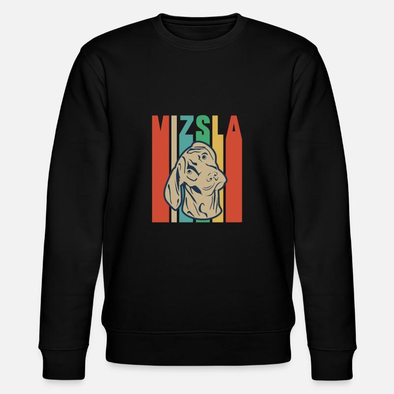 Vizsla - Stanley/Stella Unisex Bio-Sweatshirt CHANGER  - Schwarz