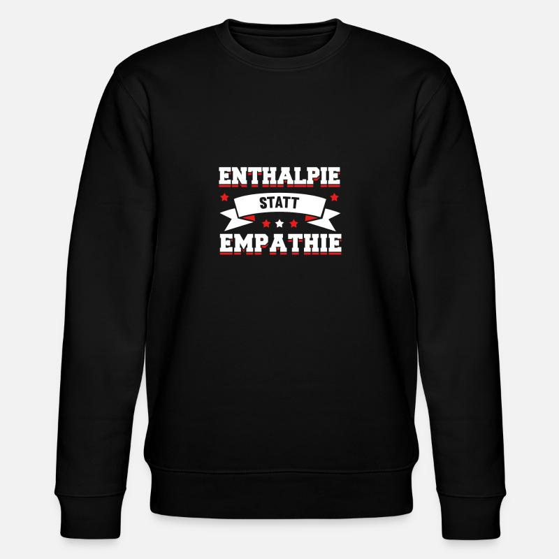 Thermodynamik - Stanley/Stella Unisex Bio-Sweatshirt CHANGER  - Schwarz