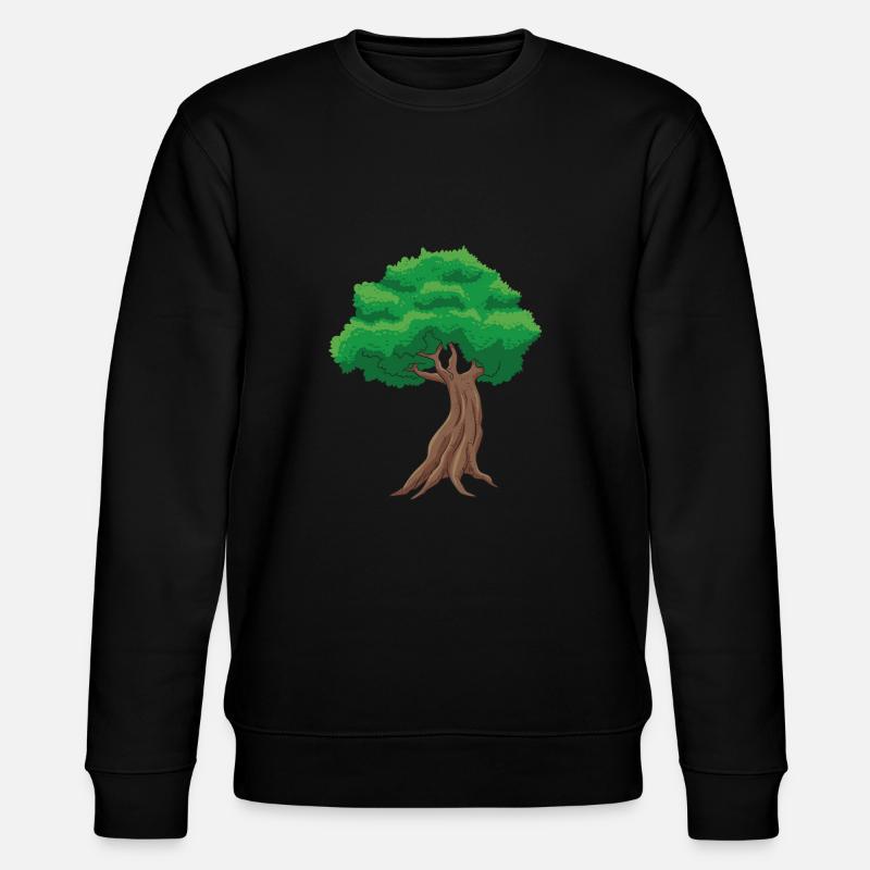 Bonsai Tree - Stanley/Stella CHANGER Unisex Organic Sweatshirt - black