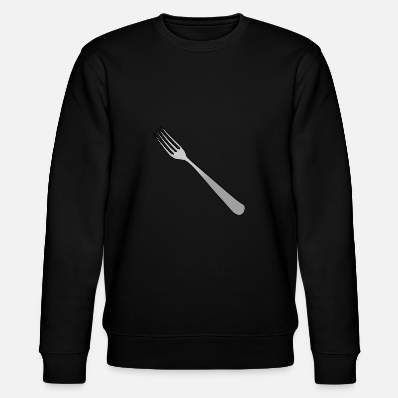 fork - Stanley/Stella CHANGER Unisex Organic Sweatshirt - black