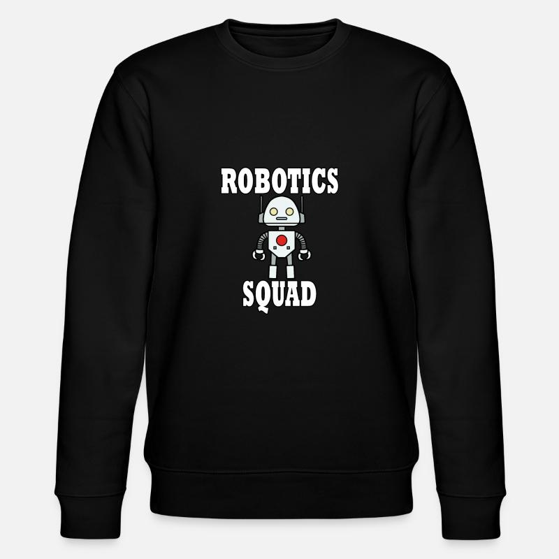 Engineering Robotics Mechanic Engineer - Stanley/Stella CHANGER Unisex Organic Sweatshirt - black