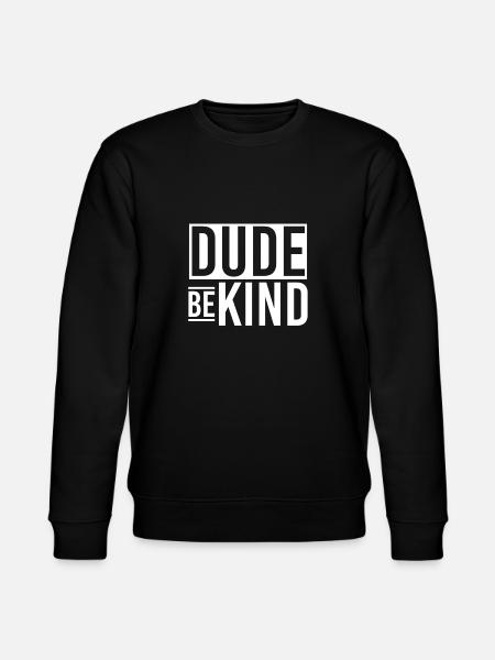 Dude Be Child - Stanley/Stella CHANGER Unisex Organic Sweatshirt - black