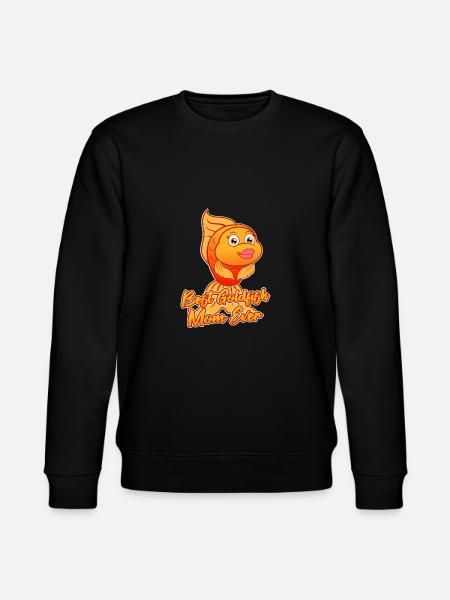 Goldfish Mom Ironic Aquarium Fish - Stanley/Stella CHANGER Unisex Organic Sweatshirt - black