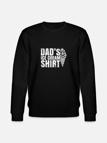 Dads Ice Cream - Stanley/Stella Unisex Bio-Sweatshirt CHANGER - Schwarz