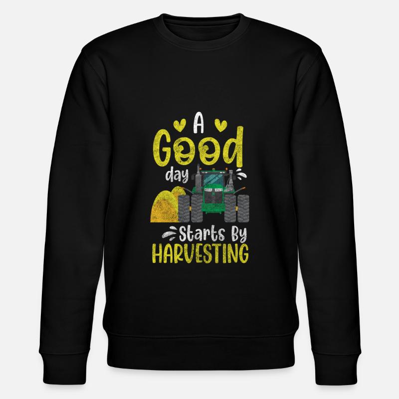 Champ d’ouvrier agricole - Sweat bio CHANGER Stanley/Stella Unisexe - noir