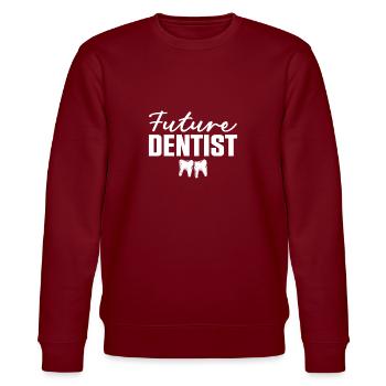 Futur dentiste dentiste assistant dentaire - Sweat bio CHANGER Stanley/Stella Unisexe - bordeaux - Devant - Nik (191cm) & Marisol (170cm)