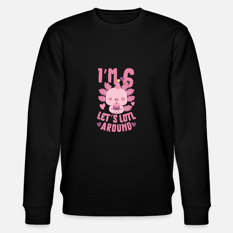 Fête d’anniversaire d’Axolotl - Sweat bio CHANGER Stanley/Stella Unisexe - noir