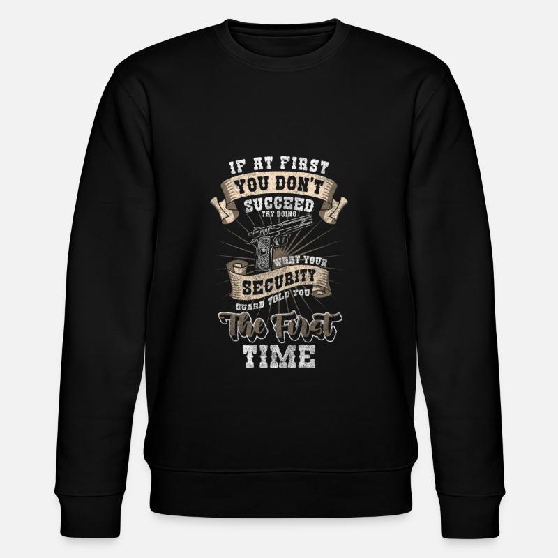 Security Protection Cynics - Stanley/Stella CHANGER Unisex Organic Sweatshirt - black