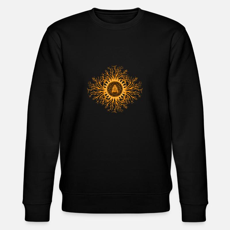 Sacral Chakra Harmonization - Stanley/Stella CHANGER Unisex Organic Sweatshirt - black