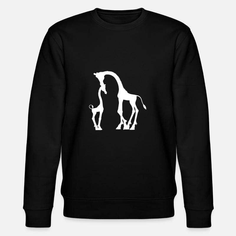 girafes - Sweat bio CHANGER Stanley/Stella Unisexe - noir
