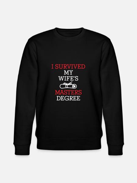 Master degree - Stanley/Stella CHANGER Unisex Organic Sweatshirt - black