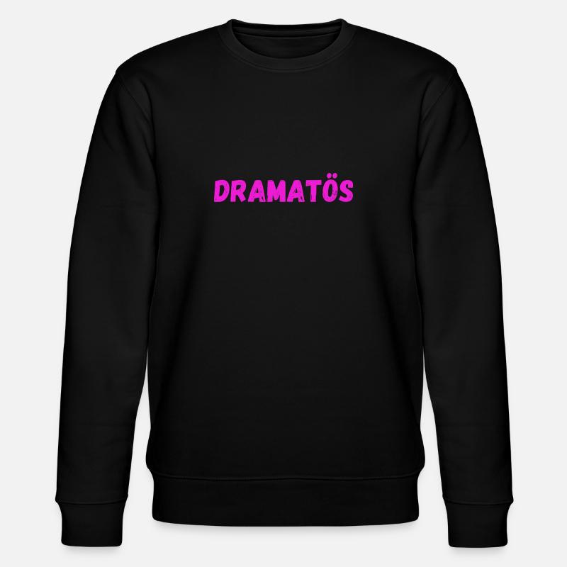 Dramatös - Stanley/Stella Unisex Bio-Sweatshirt CHANGER  - Schwarz