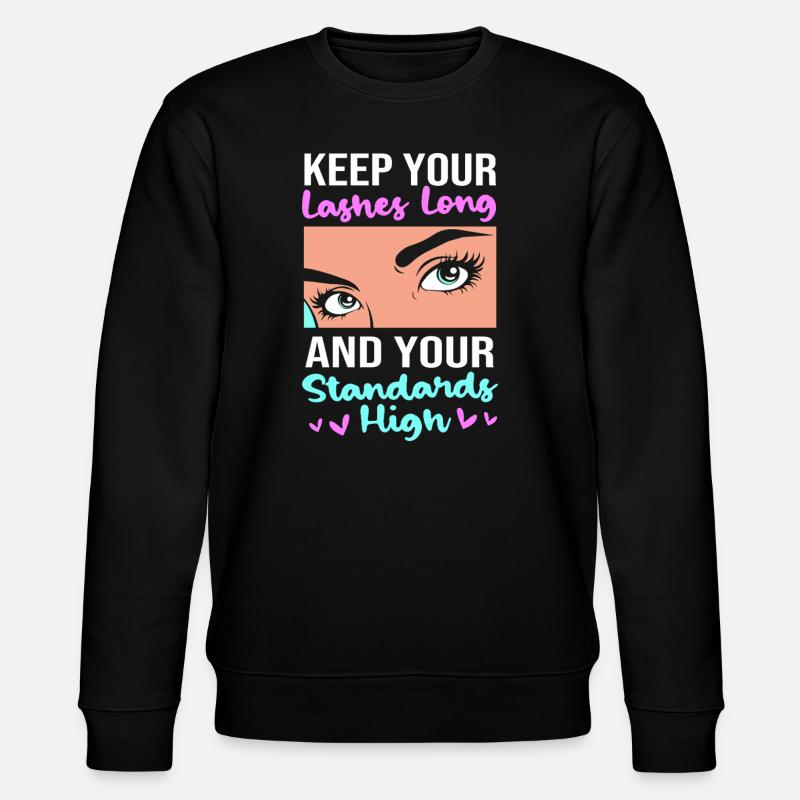 Kosmetikerin Make-up Kosmetik - Stanley/Stella Unisex Bio-Sweatshirt CHANGER  - Schwarz
