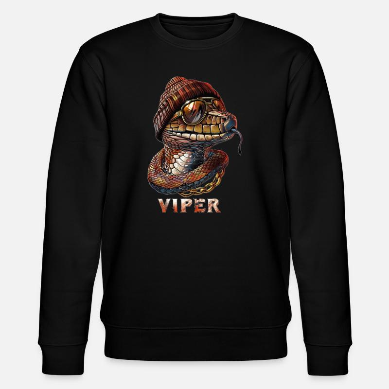 Serpent tendance - Sweat bio CHANGER Stanley/Stella Unisexe - noir